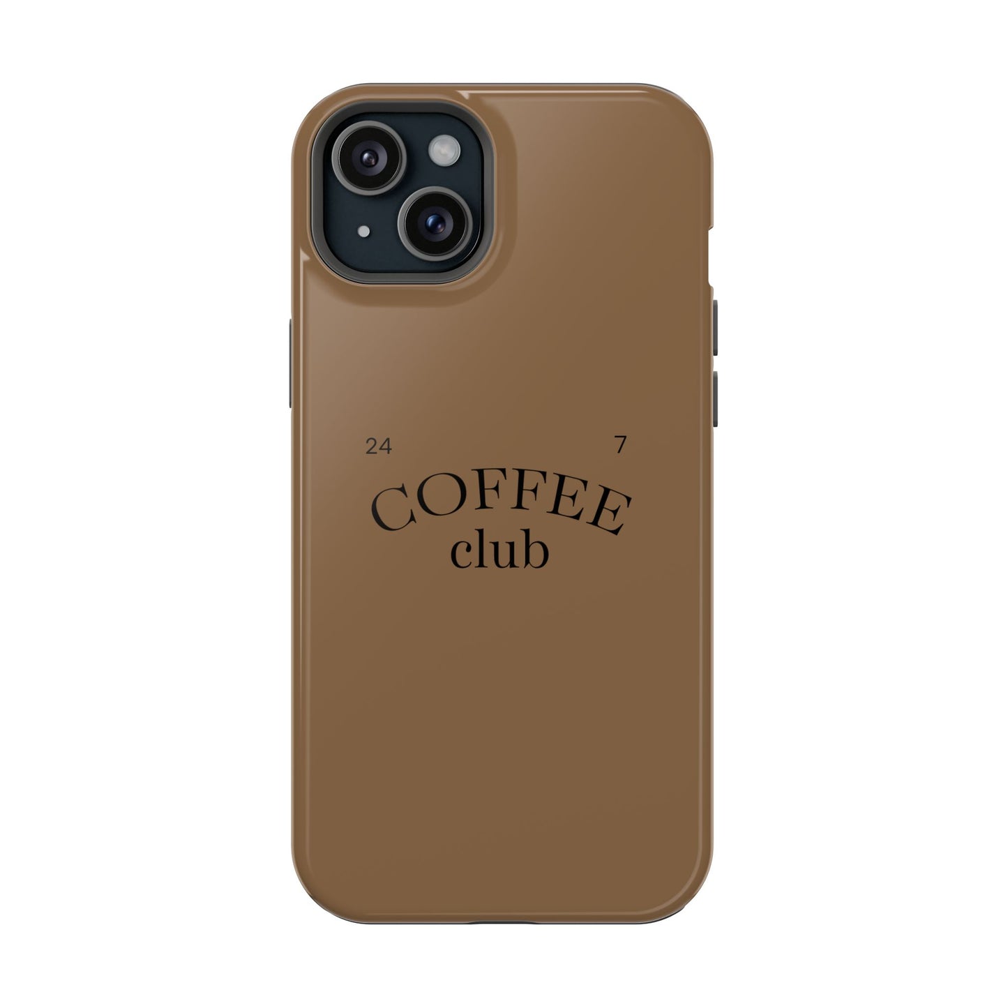 Magnetic iPhone Case, Coffee Lover, Impact-Resistant Case, Coffee Date Enthusiast, Matcha with Friend, Protective Phone Cover