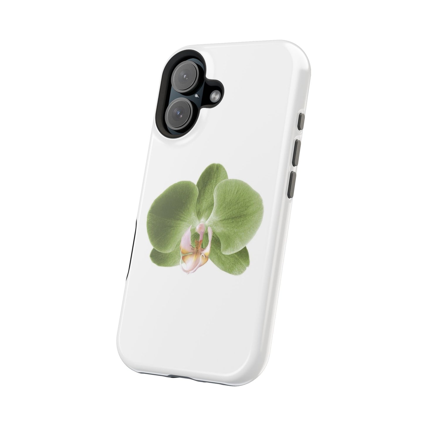 Magnetic IPhone Case, Durable Impact-Resistant Floral Feminine Fashionable Cover, Gift for Her, Protective Smartphone Shell, Trendy