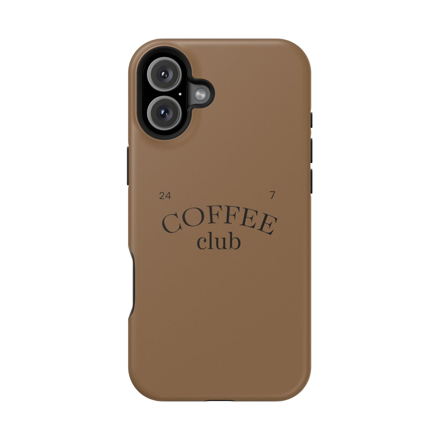 Magnetic iPhone Case, Coffee Lover, Impact-Resistant Case, Coffee Date Enthusiast, Matcha with Friend, Protective Phone Cover