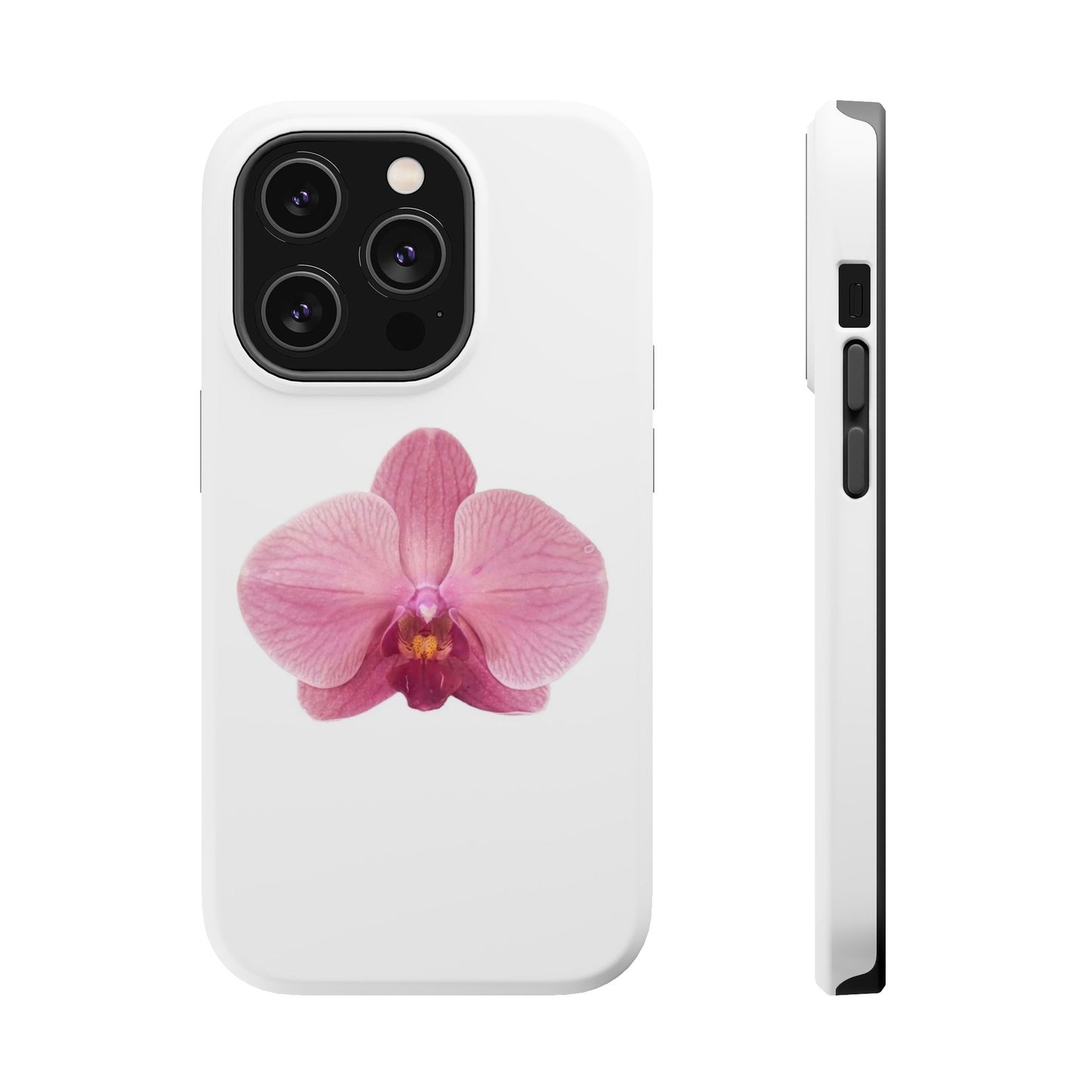 Magnetic IPhone Case, Durable Impact-Resistant Floral Feminine Fashionable Cover, Gift for Her, Protective Smartphone Shell, Trendy