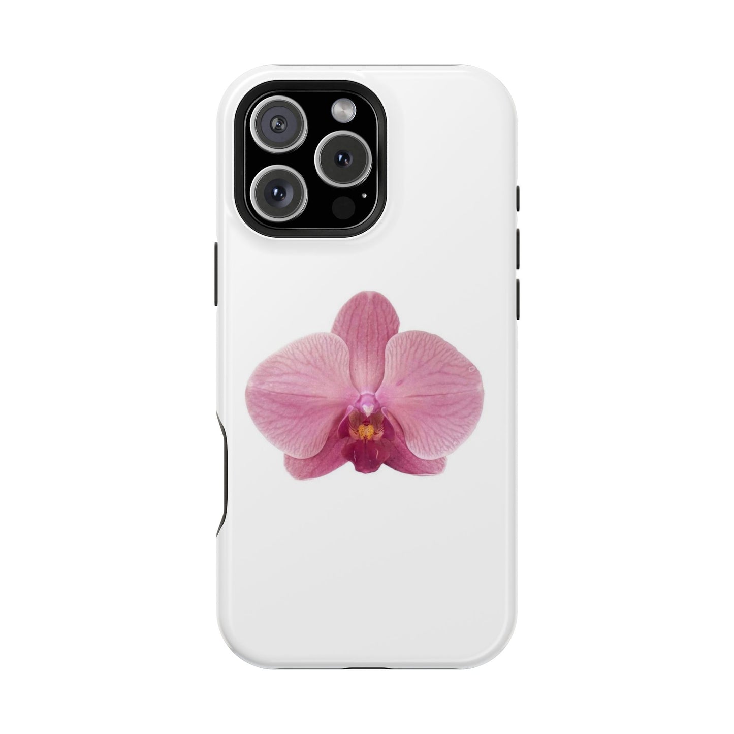 Magnetic IPhone Case, Durable Impact-Resistant Floral Feminine Fashionable Cover, Gift for Her, Protective Smartphone Shell, Trendy