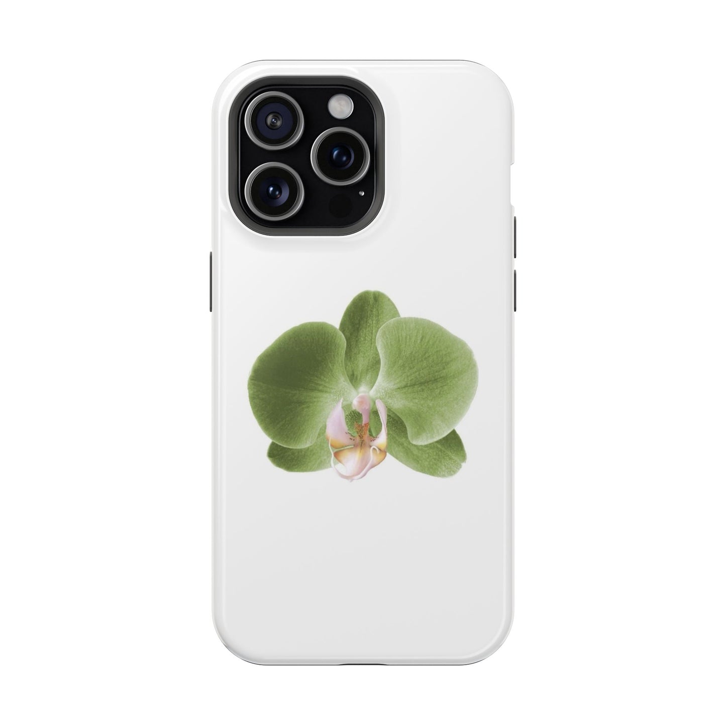 Magnetic IPhone Case, Durable Impact-Resistant Floral Feminine Fashionable Cover, Gift for Her, Protective Smartphone Shell, Trendy
