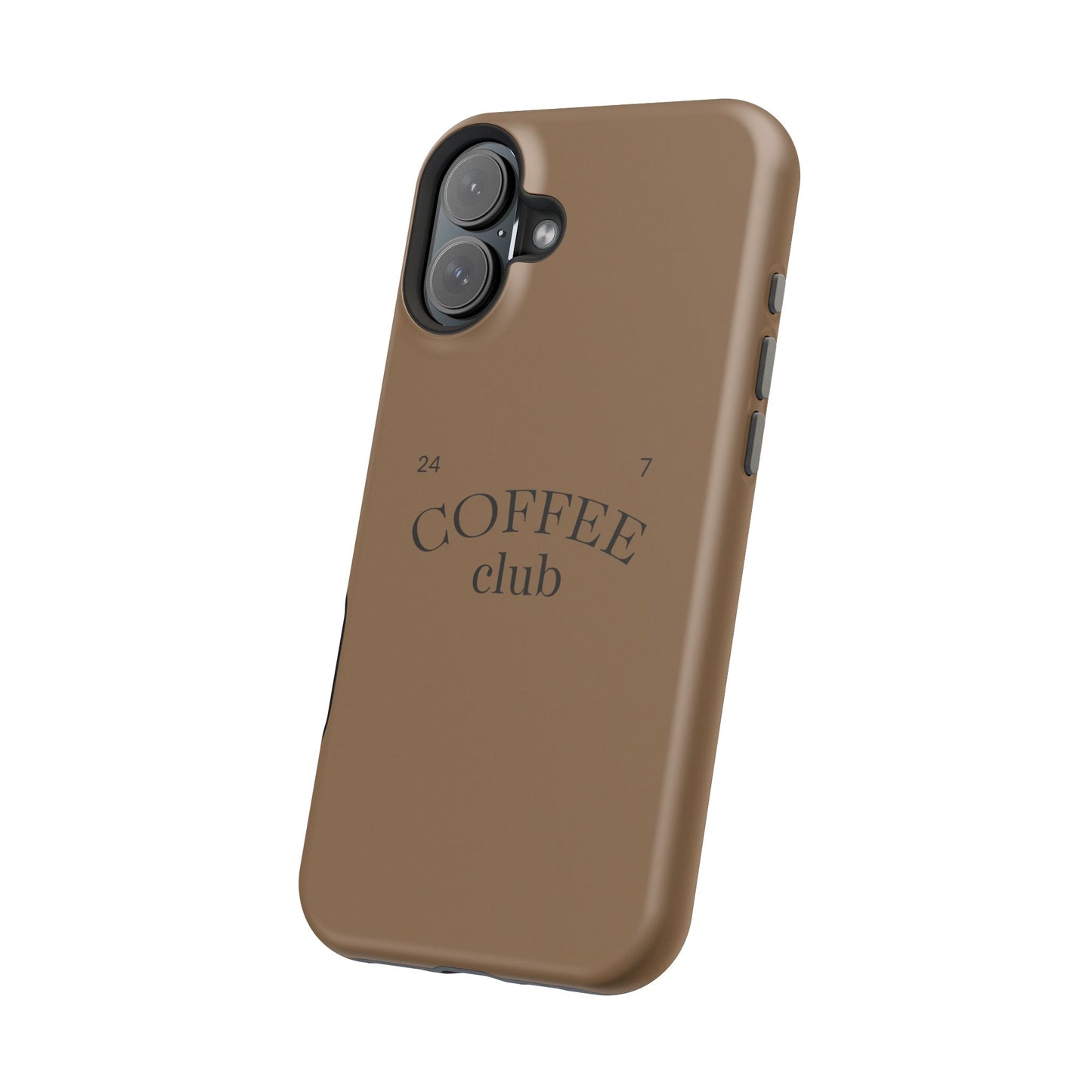 Magnetic iPhone Case, Coffee Lover, Impact-Resistant Case, Coffee Date Enthusiast, Matcha with Friend, Protective Phone Cover
