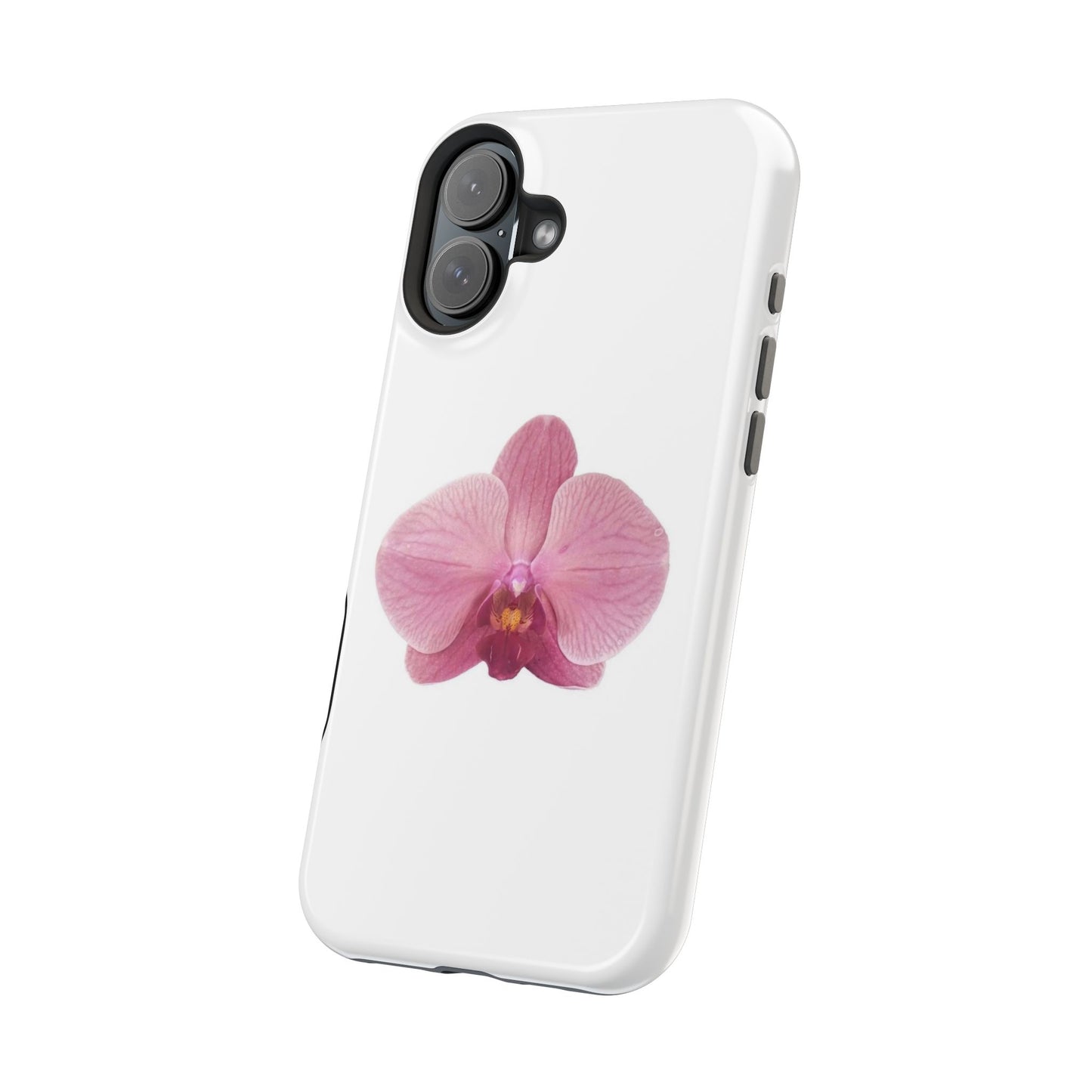 Magnetic IPhone Case, Durable Impact-Resistant Floral Feminine Fashionable Cover, Gift for Her, Protective Smartphone Shell, Trendy