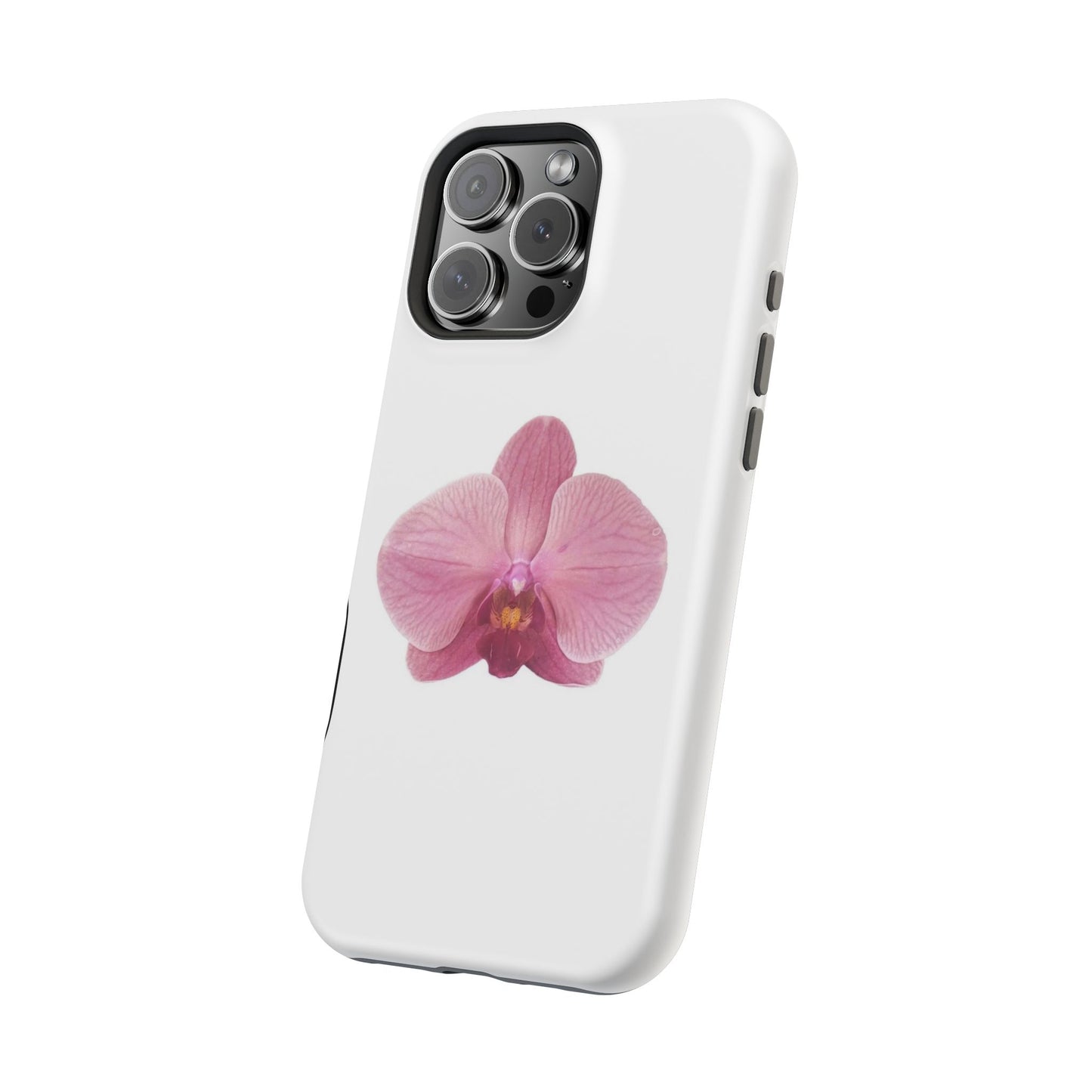 Magnetic IPhone Case, Durable Impact-Resistant Floral Feminine Fashionable Cover, Gift for Her, Protective Smartphone Shell, Trendy