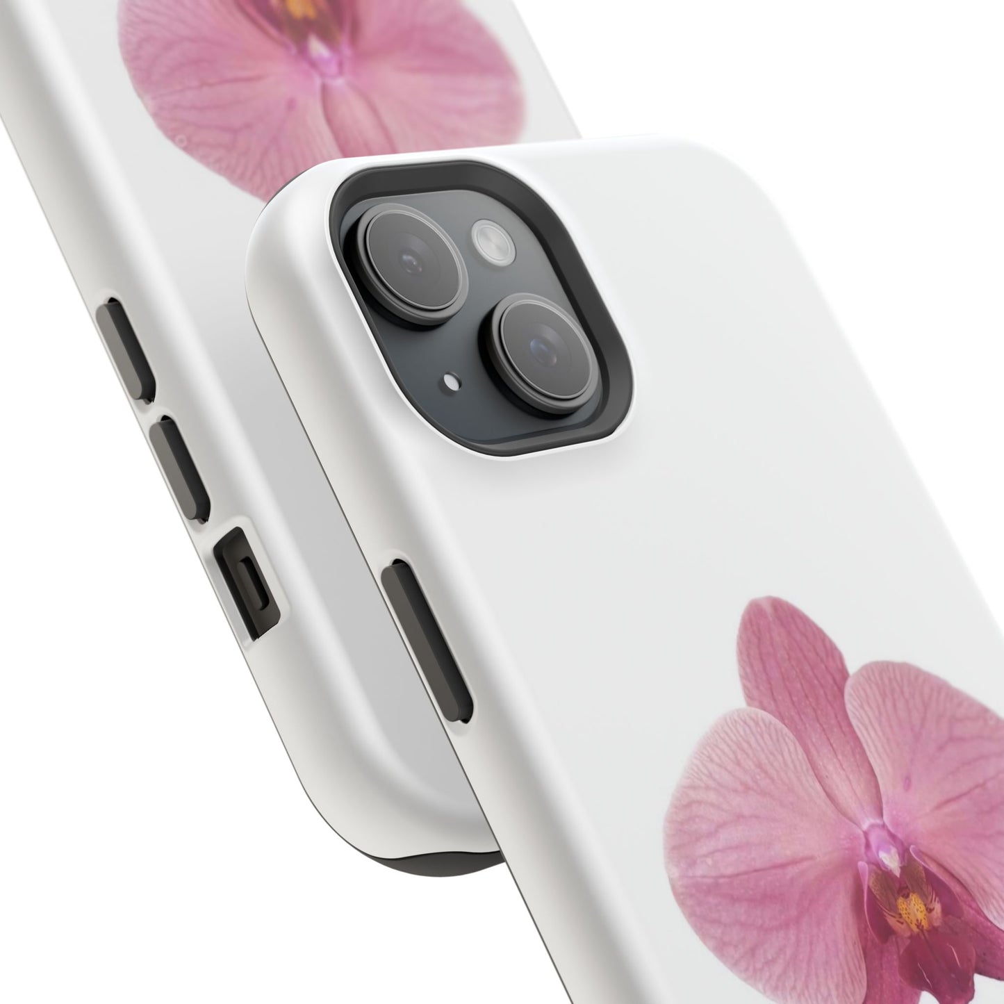 Magnetic IPhone Case, Durable Impact-Resistant Floral Feminine Fashionable Cover, Gift for Her, Protective Smartphone Shell, Trendy