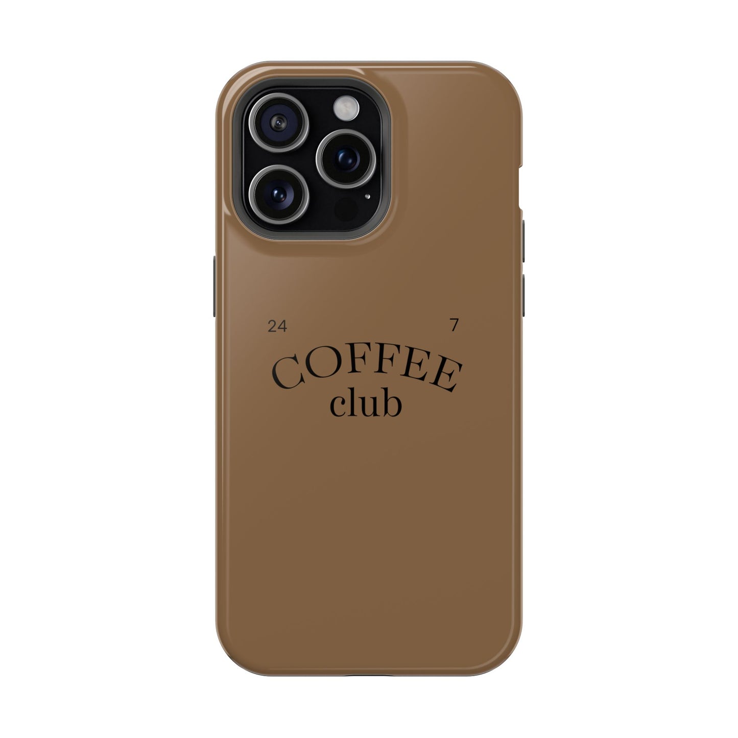 Magnetic iPhone Case, Coffee Lover, Impact-Resistant Case, Coffee Date Enthusiast, Matcha with Friend, Protective Phone Cover