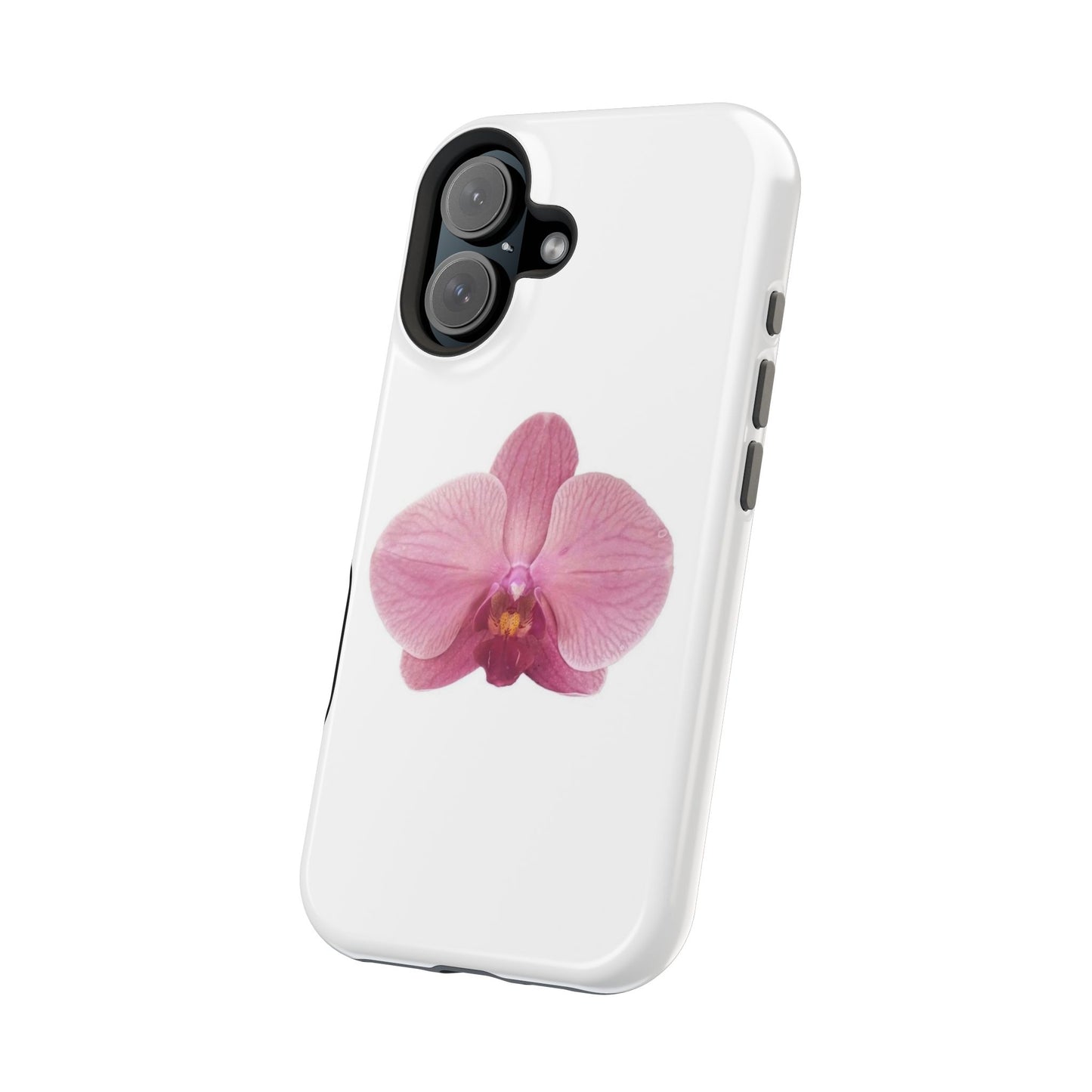Magnetic IPhone Case, Durable Impact-Resistant Floral Feminine Fashionable Cover, Gift for Her, Protective Smartphone Shell, Trendy
