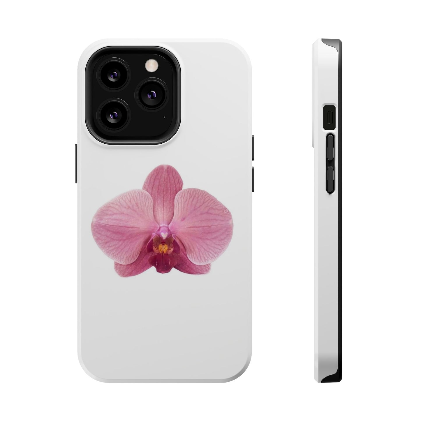 Magnetic IPhone Case, Durable Impact-Resistant Floral Feminine Fashionable Cover, Gift for Her, Protective Smartphone Shell, Trendy