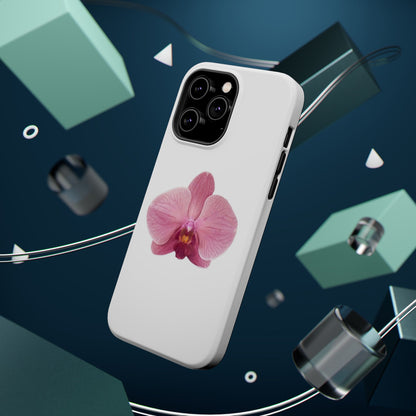 Magnetic IPhone Case, Durable Impact-Resistant Floral Feminine Fashionable Cover, Gift for Her, Protective Smartphone Shell, Trendy