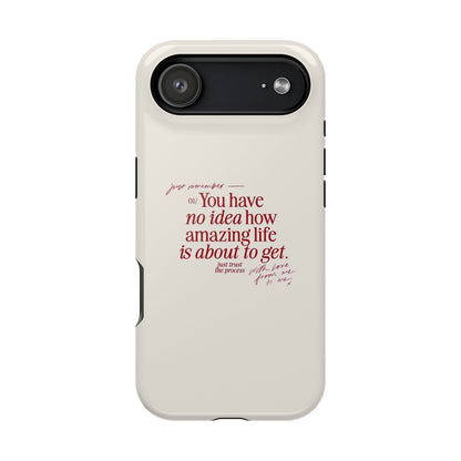 Magnetic IPhone Cases, Motivational Self Love Quote, Fashionable Feminine Gift Idea, Durable Impact-Resistant, Fashion Accessory,