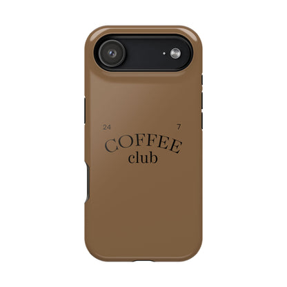 Magnetic iPhone Case, Coffee Lover, Impact-Resistant Case, Coffee Date Enthusiast, Matcha with Friend, Protective Phone Cover