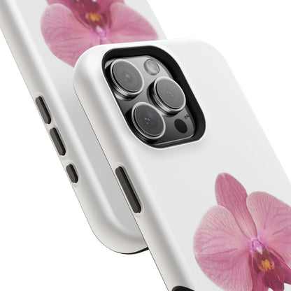 Magnetic IPhone Case, Durable Impact-Resistant Floral Feminine Fashionable Cover, Gift for Her, Protective Smartphone Shell, Trendy