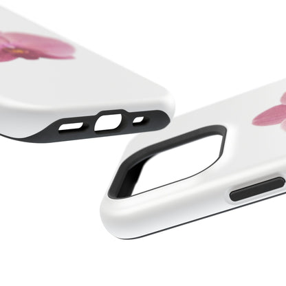Magnetic IPhone Case, Durable Impact-Resistant Floral Feminine Fashionable Cover, Gift for Her, Protective Smartphone Shell, Trendy