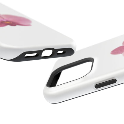 Magnetic IPhone Case, Durable Impact-Resistant Floral Feminine Fashionable Cover, Gift for Her, Protective Smartphone Shell, Trendy