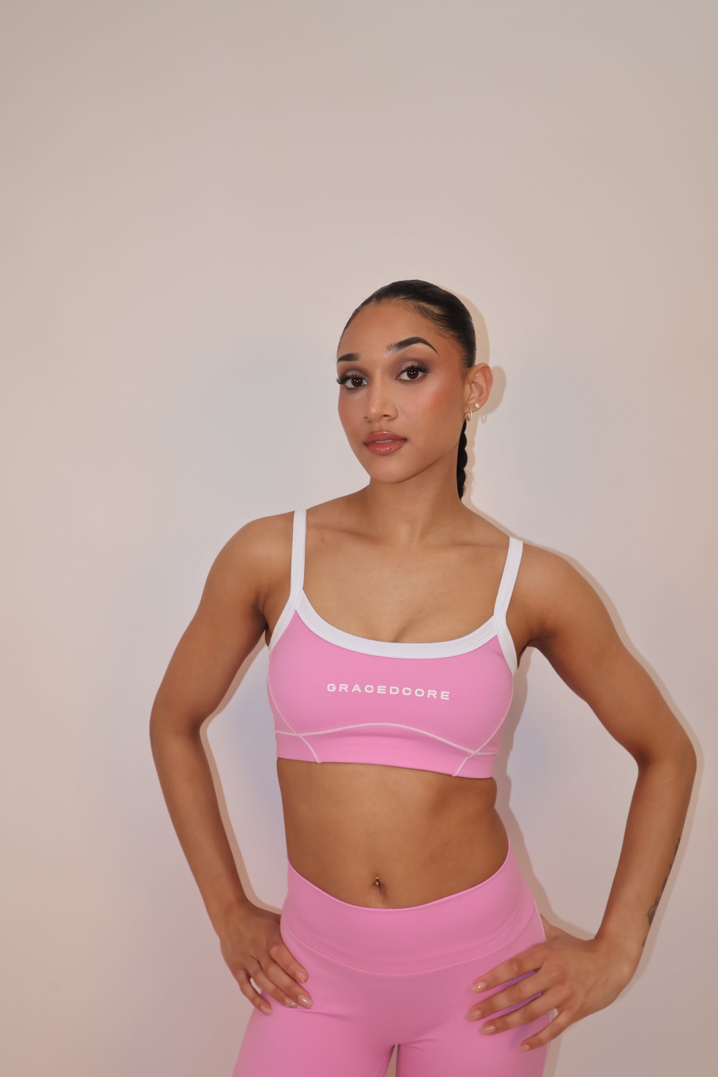 “Burst Your Bubble” Active Sports Bra Top