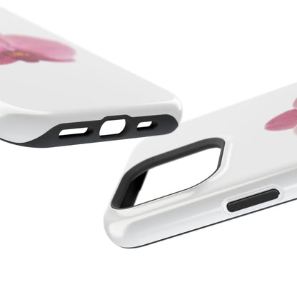 Magnetic IPhone Case, Durable Impact-Resistant Floral Feminine Fashionable Cover, Gift for Her, Protective Smartphone Shell, Trendy