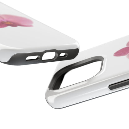 Magnetic IPhone Case, Durable Impact-Resistant Floral Feminine Fashionable Cover, Gift for Her, Protective Smartphone Shell, Trendy