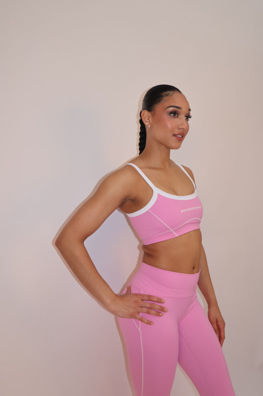 “Burst Your Bubble” Active Sports Bra Top
