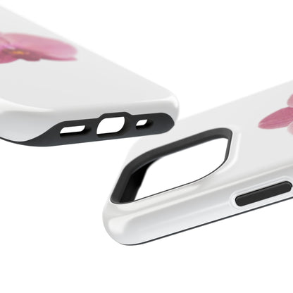 Magnetic IPhone Case, Durable Impact-Resistant Floral Feminine Fashionable Cover, Gift for Her, Protective Smartphone Shell, Trendy