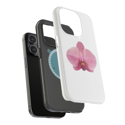 Magnetic IPhone Case, Durable Impact-Resistant Floral Feminine Fashionable Cover, Gift for Her, Protective Smartphone Shell, Trendy