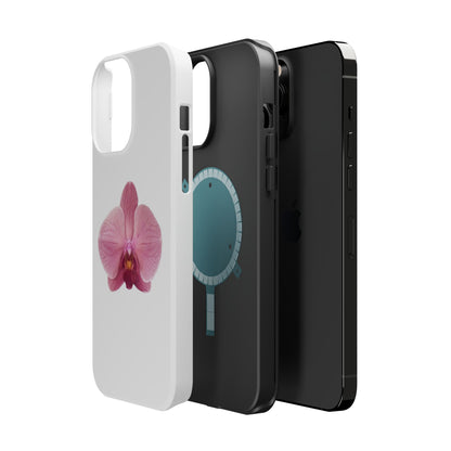 Magnetic IPhone Case, Durable Impact-Resistant Floral Feminine Fashionable Cover, Gift for Her, Protective Smartphone Shell, Trendy