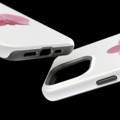 Magnetic IPhone Case, Durable Impact-Resistant Floral Feminine Fashionable Cover, Gift for Her, Protective Smartphone Shell, Trendy