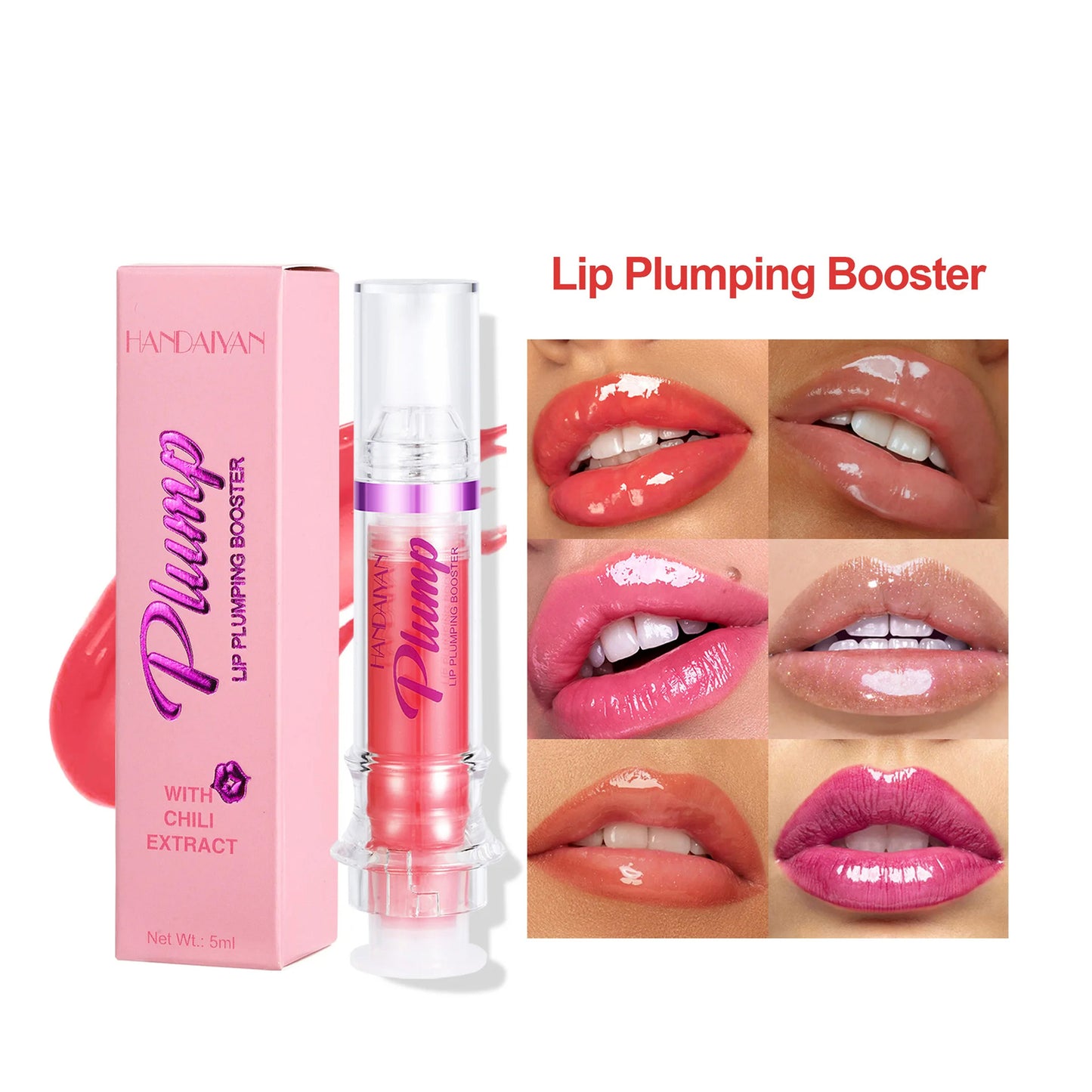 PLUMP Lip Honey + Plumping Booster lip care